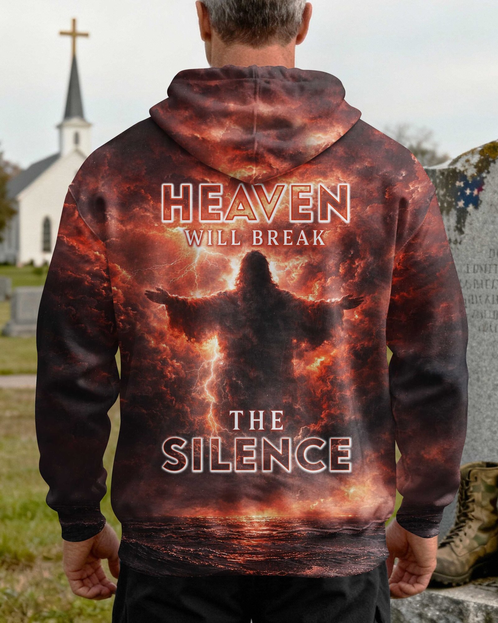 Heaven Will Break The Silence Hoodie - Image 6