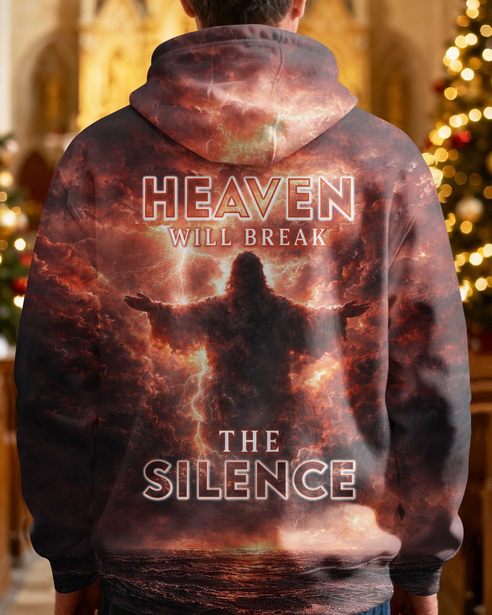 Heaven Will Break The Silence Hoodie - Image 4